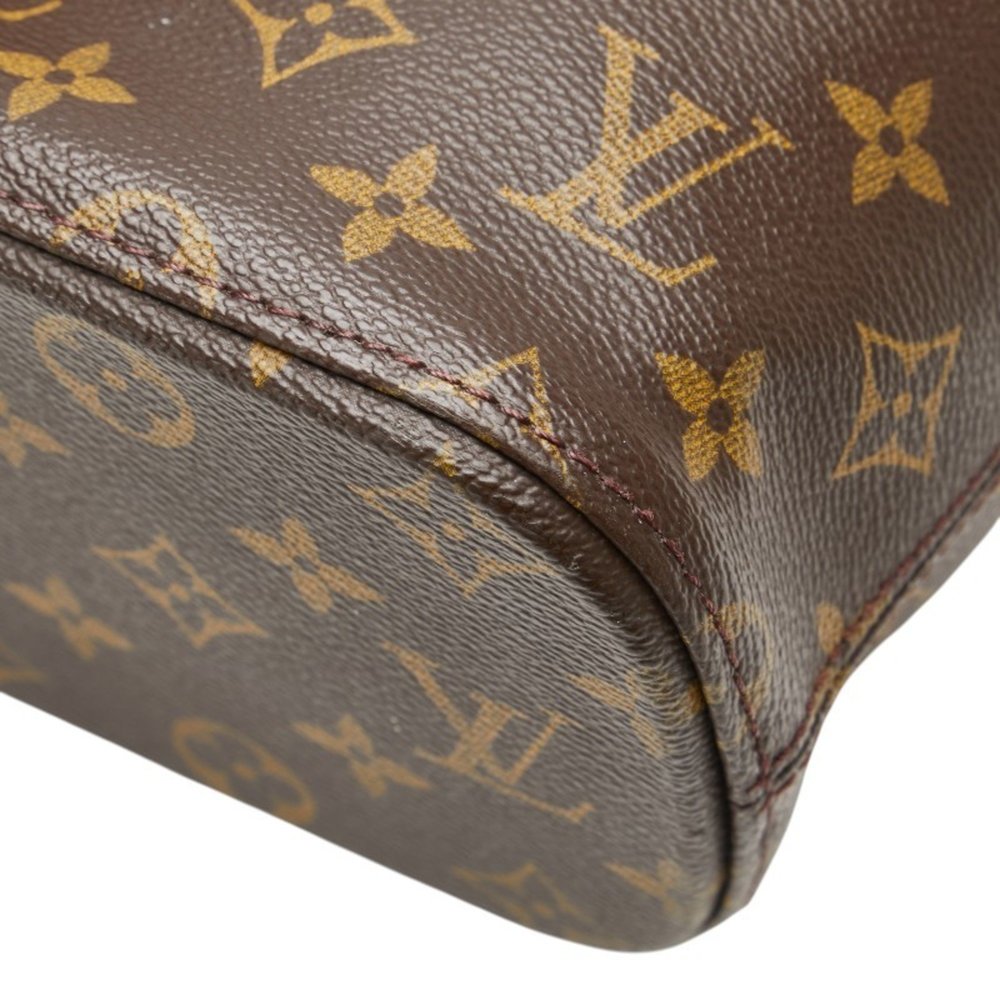 LOUIS VUITTON Authentic Brown Monogram Leather Shoulder Bag - Picture 8 of 14